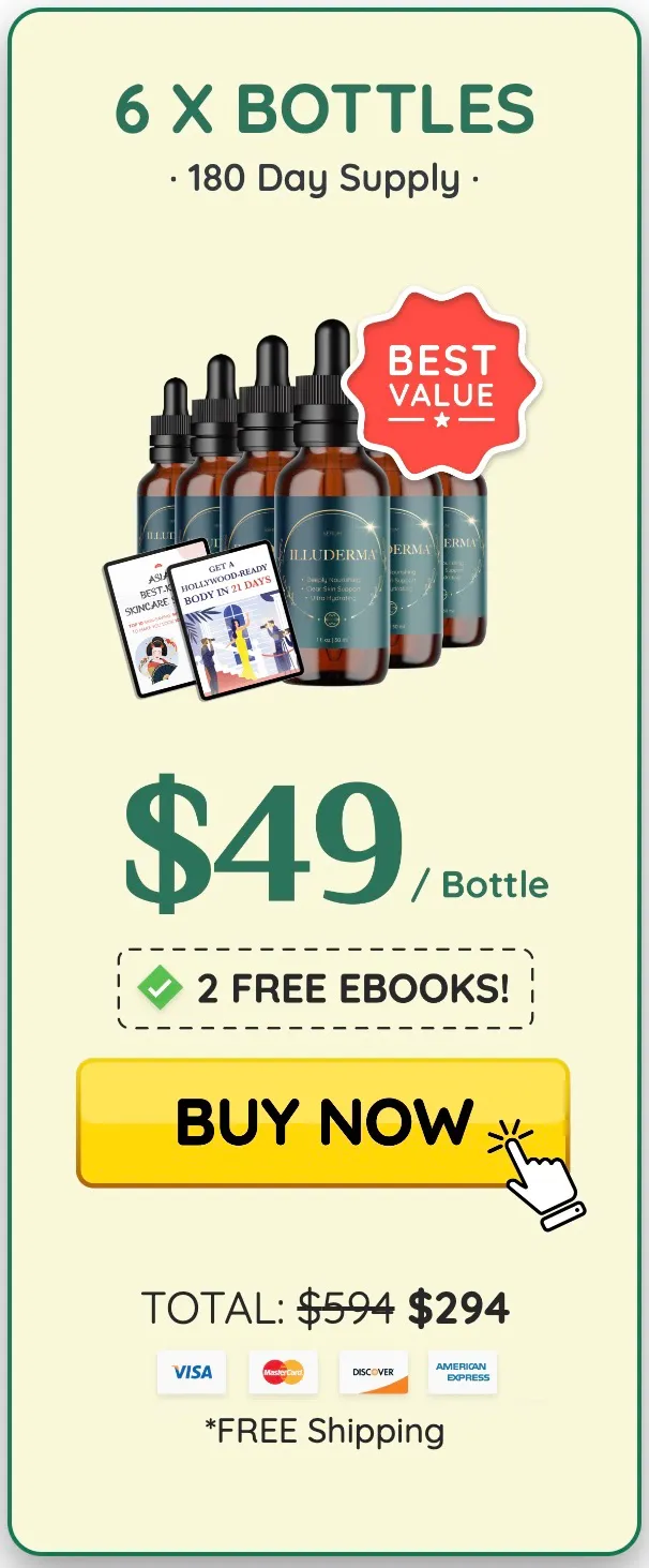 illuderma pricing 6 bottles